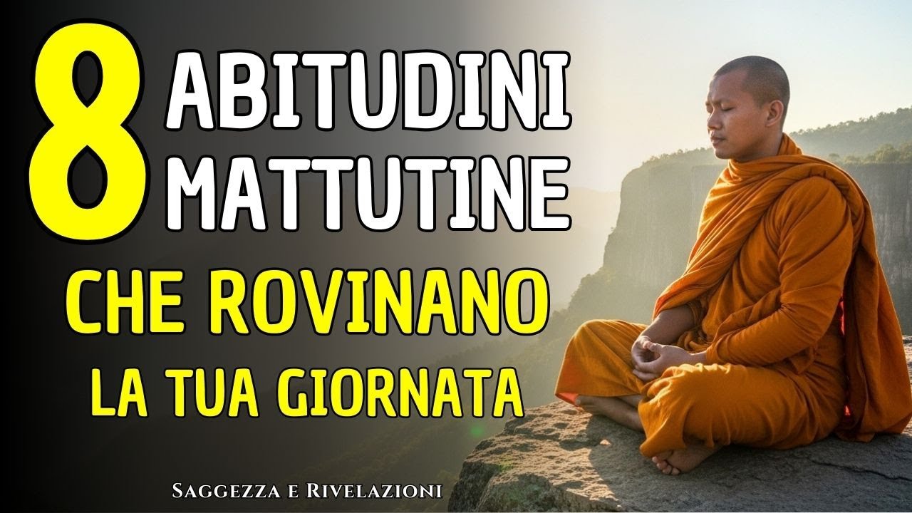 8 ABITUDINI MATTUTINE CHE ROVINANO LA TUA GIORNATA: Liberati Ora | Insegnamenti del Buddismo
