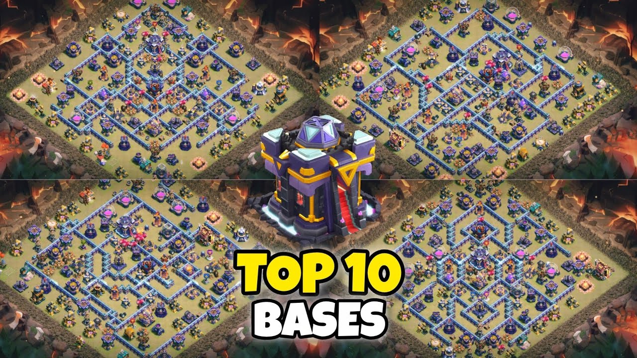 ТОП 10 TH15 БАЗЫ И ПЛАНИРОВКИ СО ССЫЛКОЙ |2025|CLASH OF CLANS|