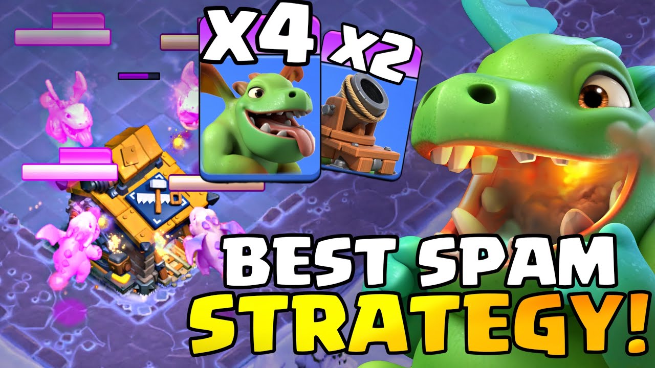 The EASIEST Spam Strategy You&rsquo;ll Ever Learn | Clash of Clans Builder Base 2.0