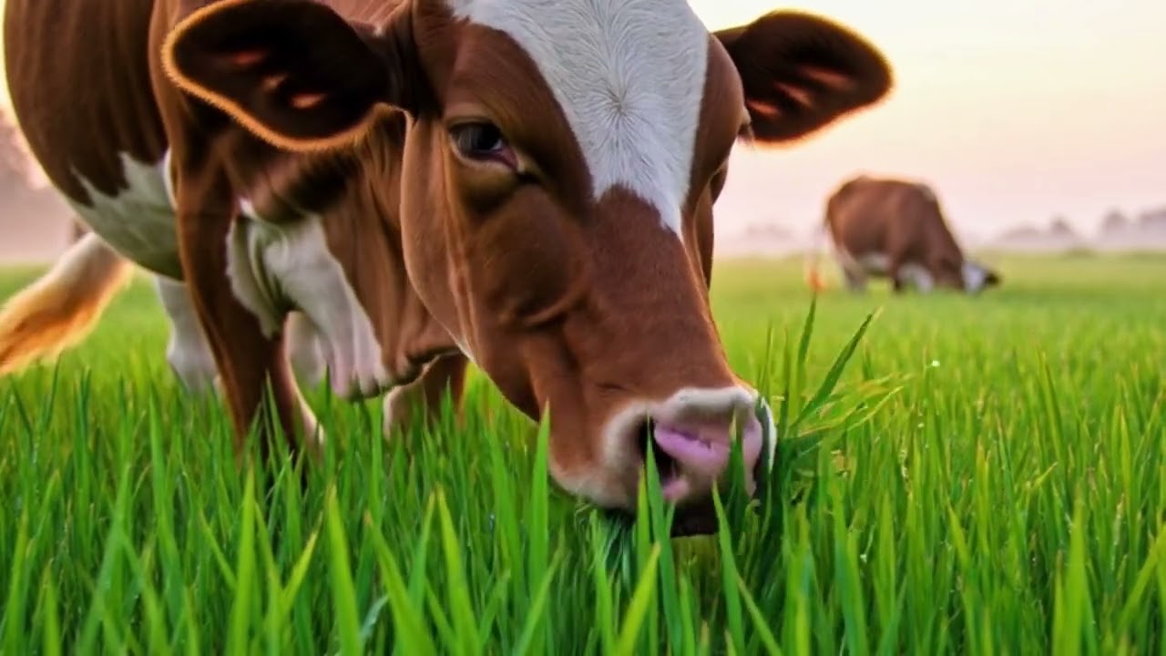 Quiet Countryside Morning with Cows | Nature Relaxation