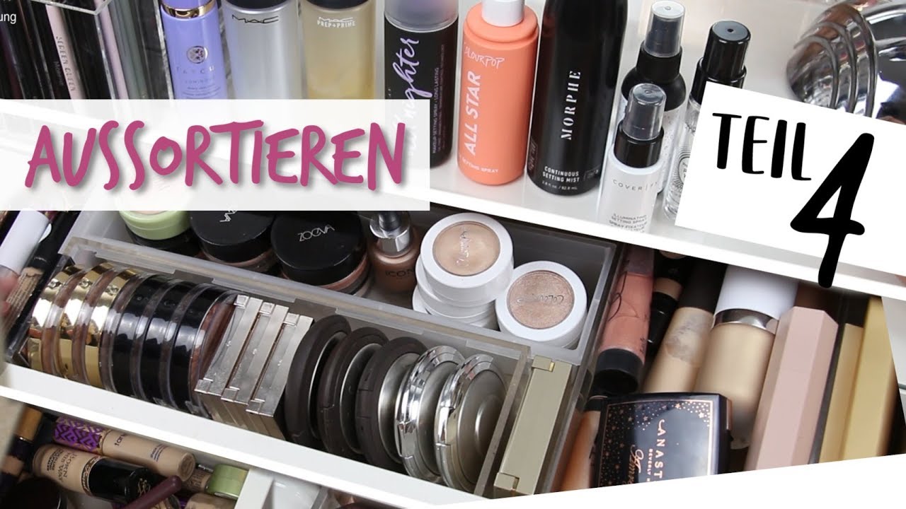 MAKE UP SAMMLUNG DECLUTTER TEIL 4 | Highlighter Sammlung, Concealer, Powders...
