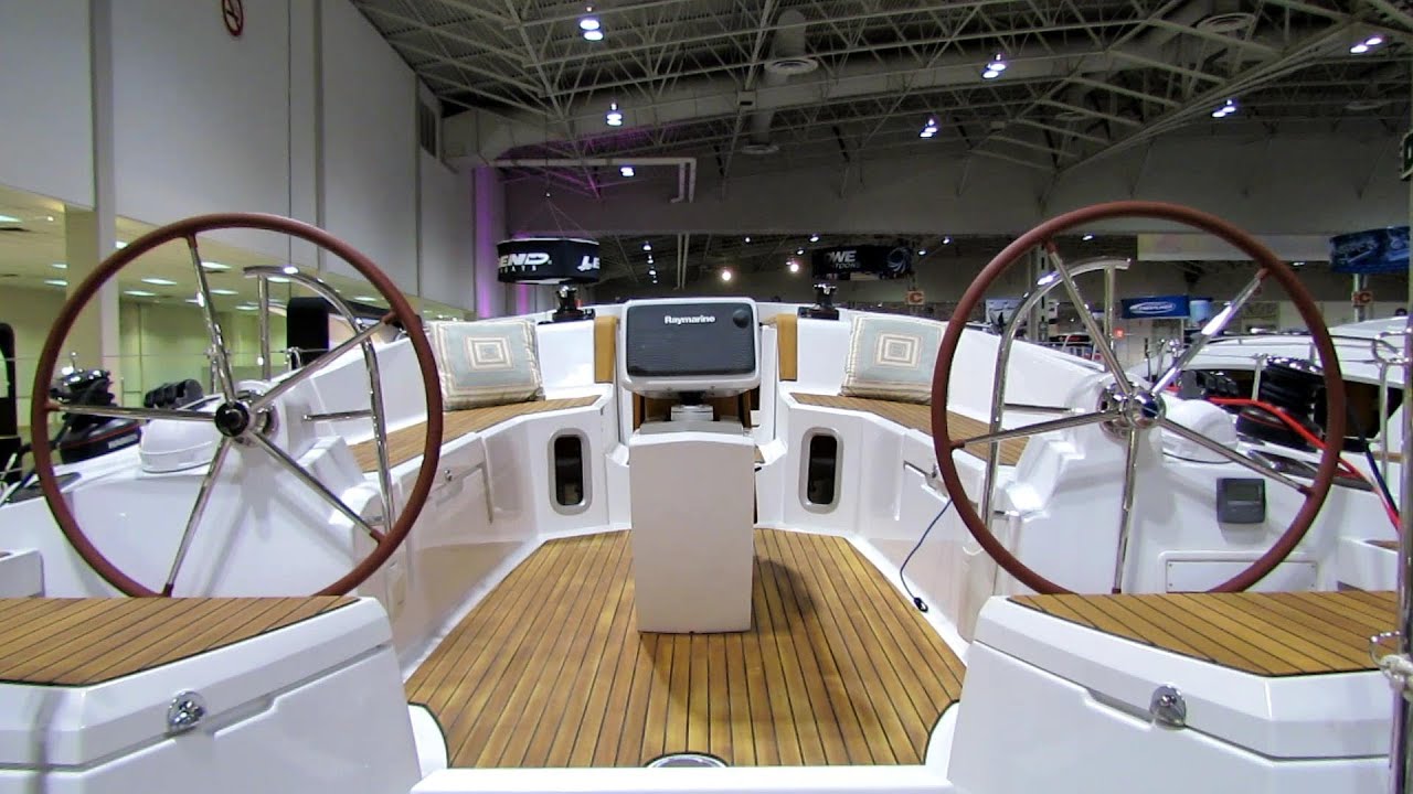 2014 Jeanneau Sun Odyssey 44DS Sailing Yacht Interior,Deck,Hull Walkaround - 2014 Toronto Boat Show