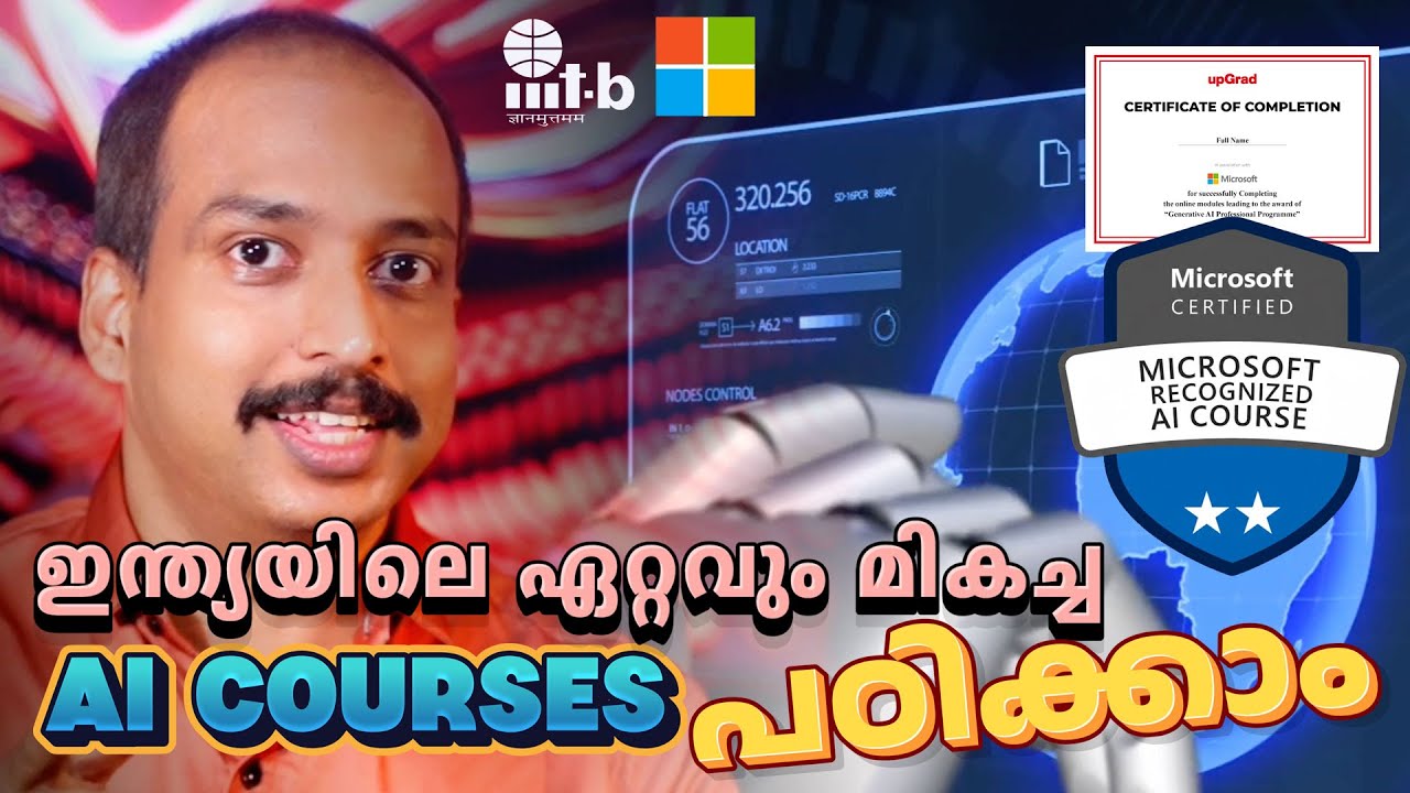Best AI Course 2026 with Certificate | Advanced Generative AI Course | Learn AI in 2026 Malayalam