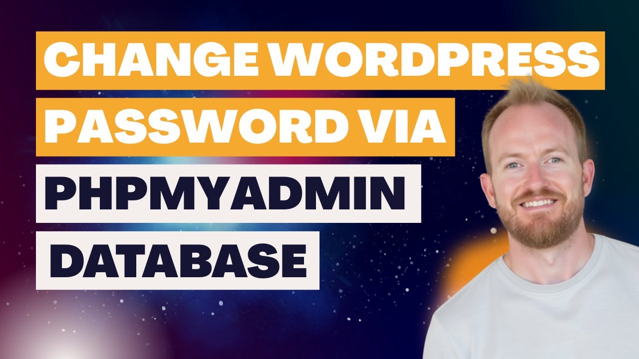 How to Reset a WordPress Password via MySQL (phpMyAdmin)
