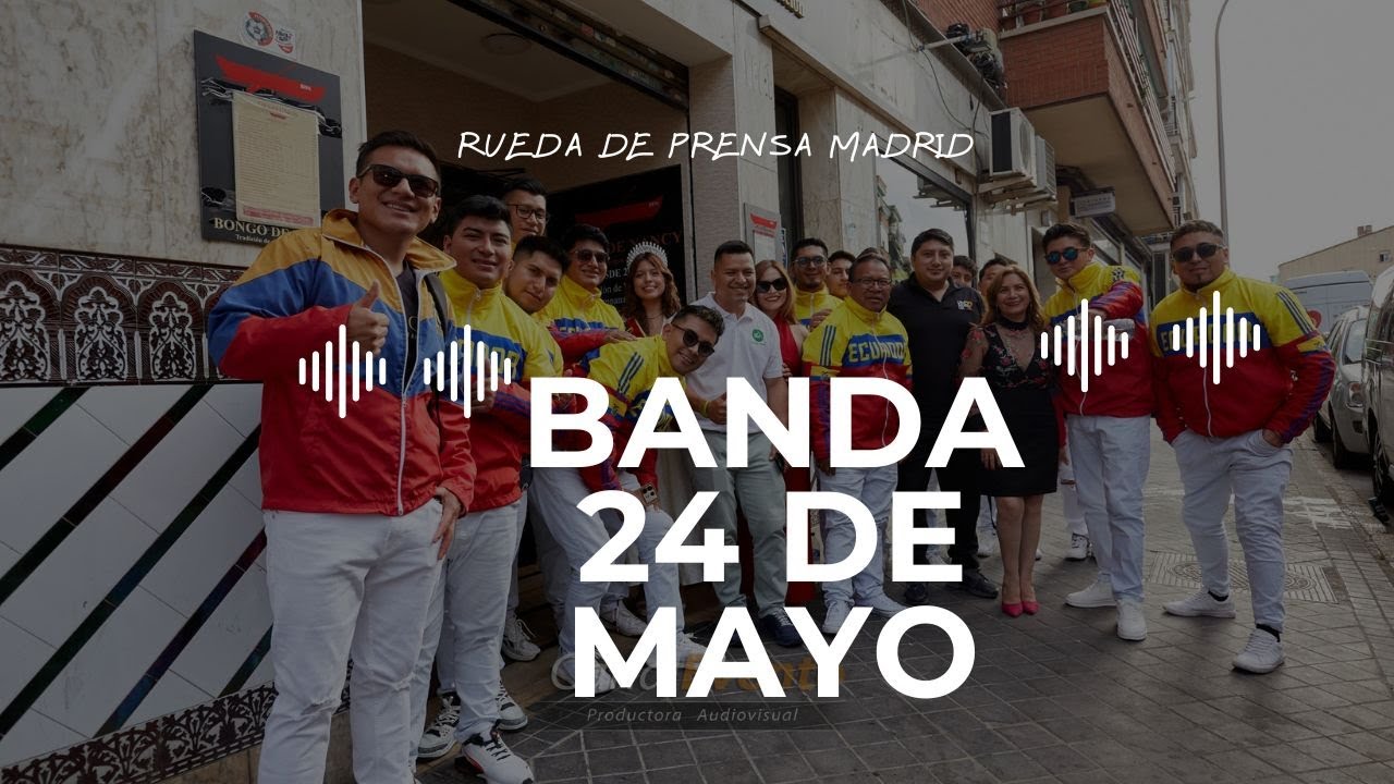 Rueda de Prensa Banda 24 de Mayo Madrid Canal Evento 