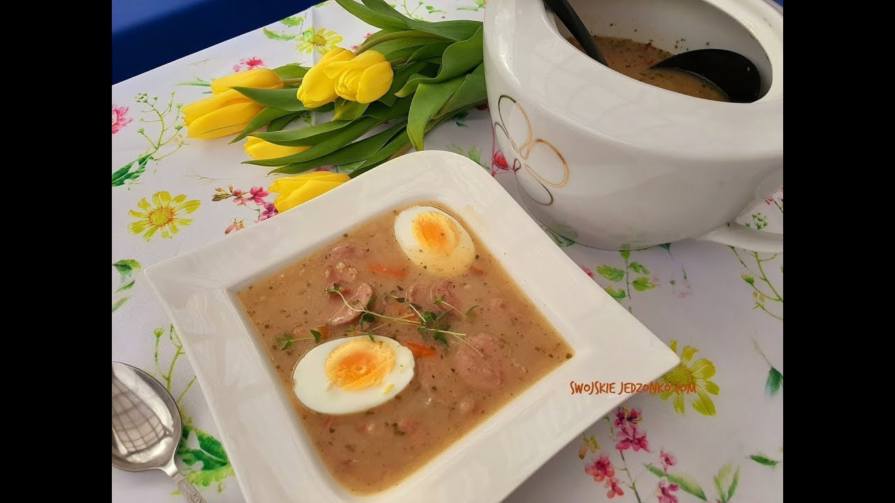 Żurek tradycyjny na zakwasie + przepis na zakwas #żurek #wielkanoc  #zupy