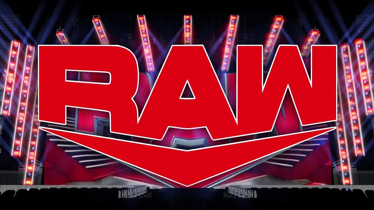 WWE RAW 2023 STAGE ANIMATION AND PYRO: by WWE STAGE 2023