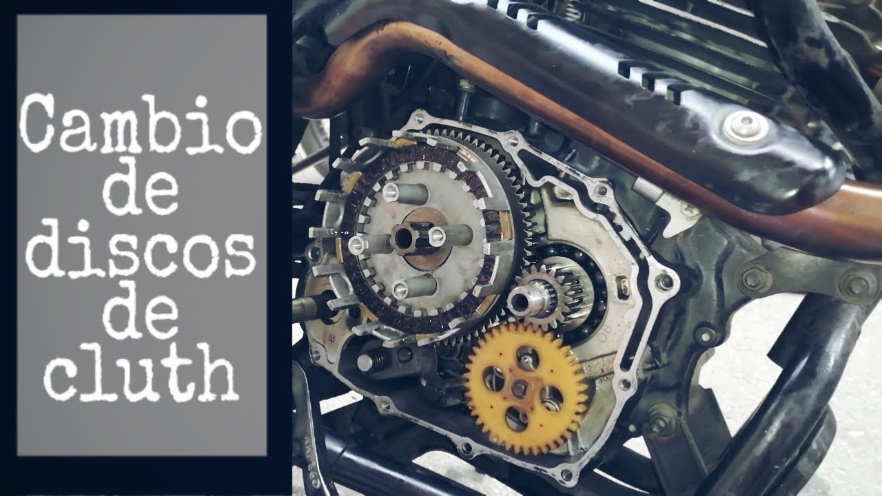 CAMBIO DE DISCOS DE CLUTCH AKT TTR 150