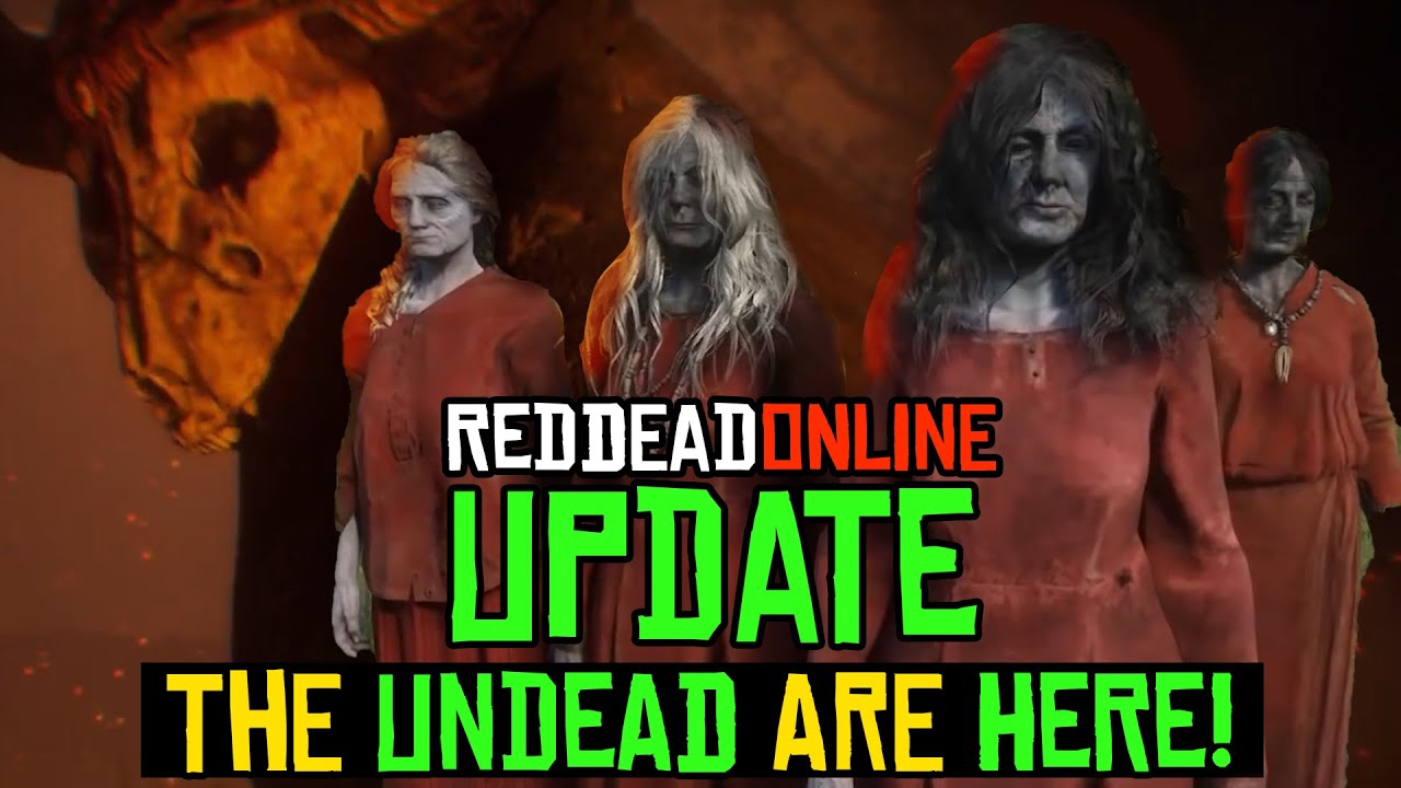 Halloween Update Red Dead Online - New Zombie Modes Added