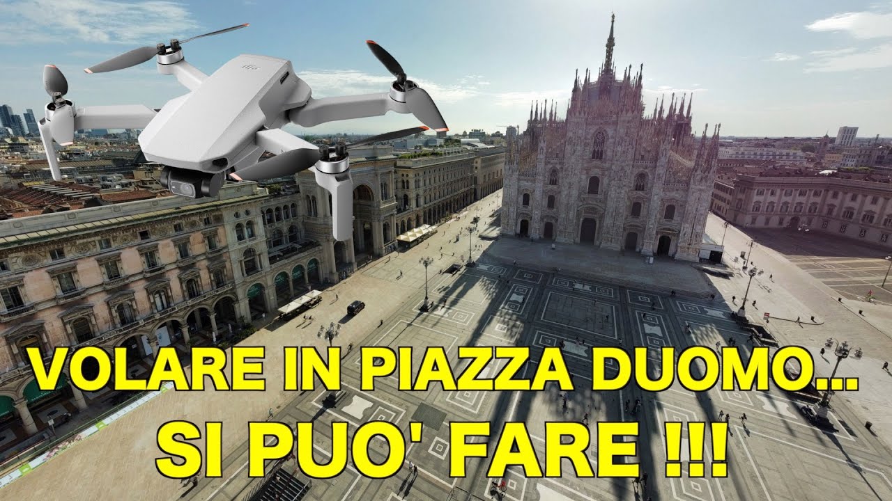VOLARE IN PIAZZA DUOMO A MILANO SI PUO' FARE !!! GUARDA QUESTO VIDEO