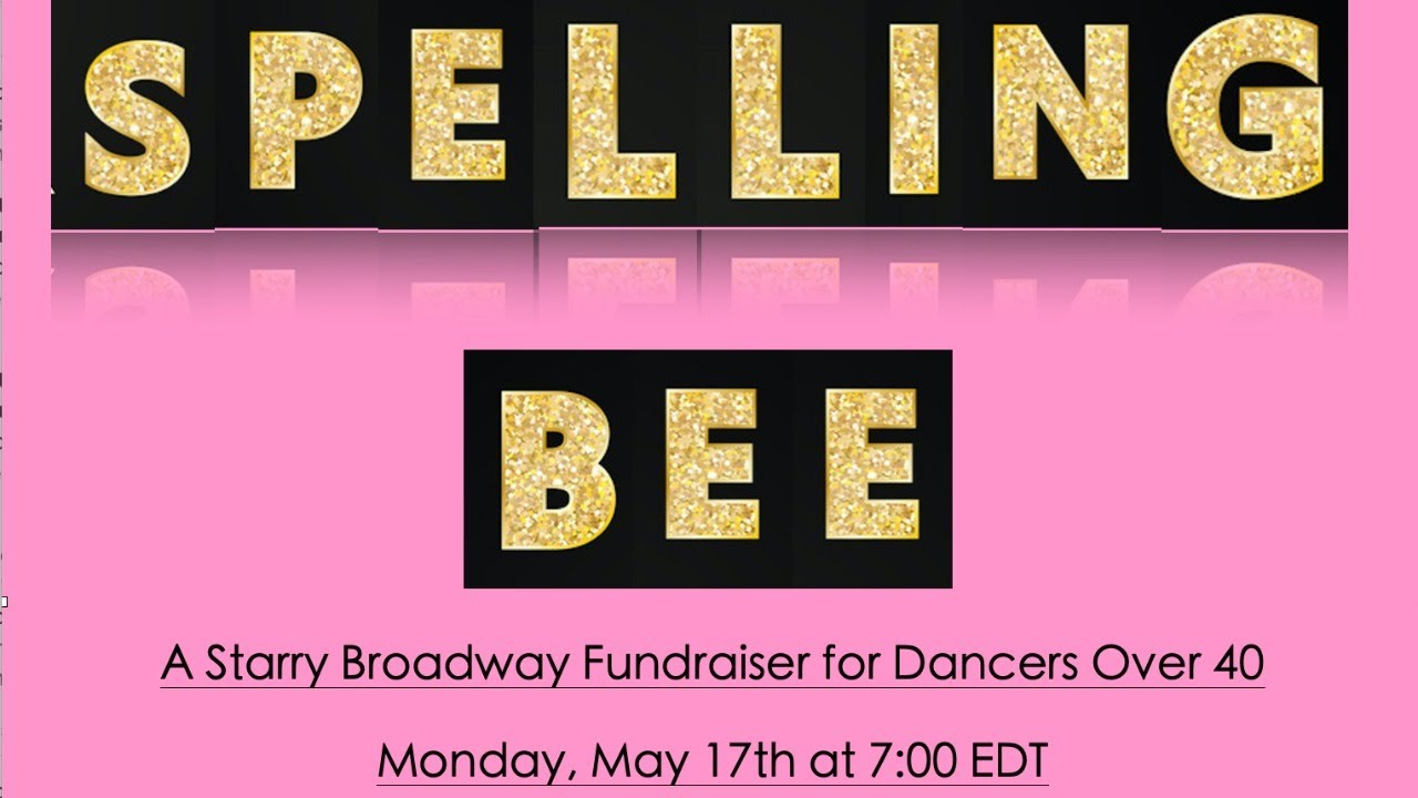 Dancers Over 40 Spelling Bee
