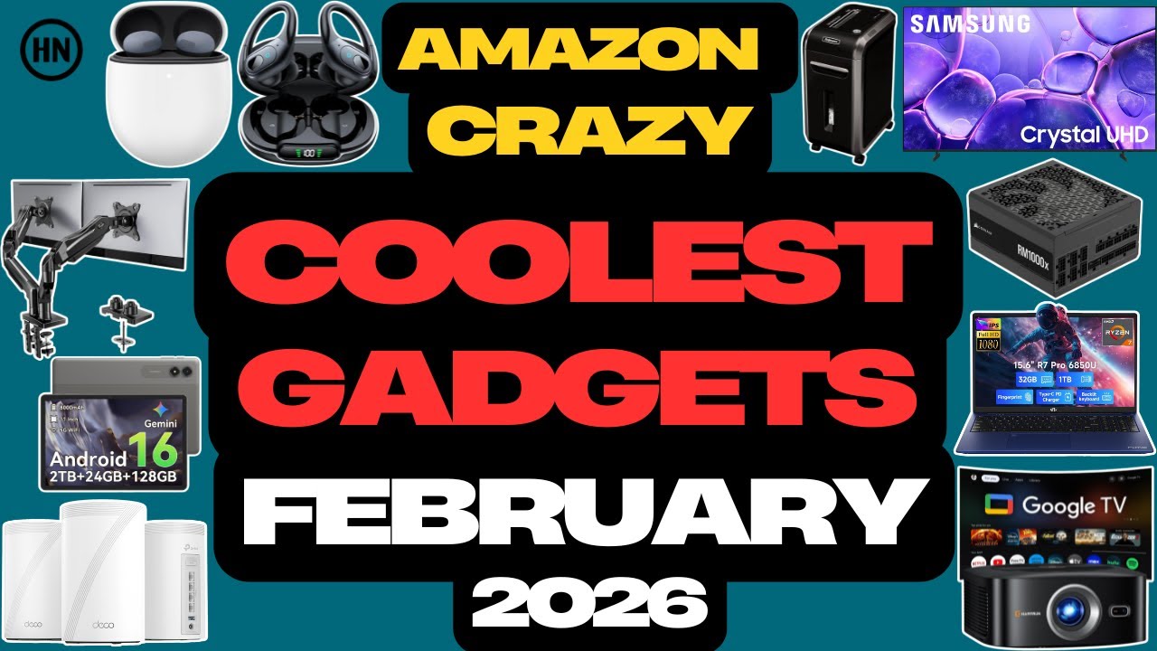 24 Crazy Deals Coolest Amazon Gadgets You’ve Never Seen Before February 2026 | HN Finds