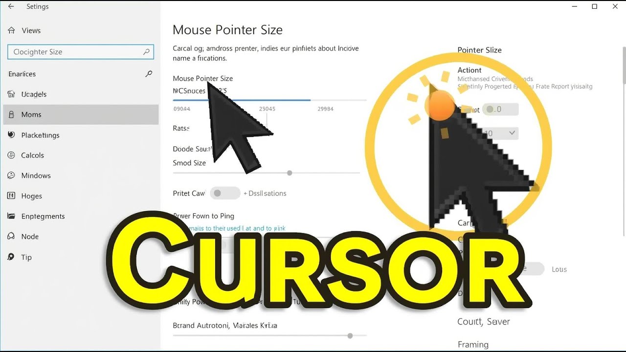 Adjust Mouse Cursor Size on Windows 10 Easily