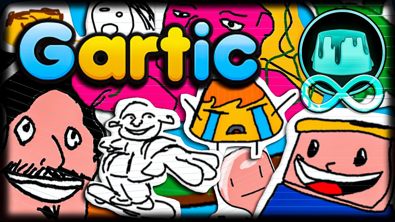 GARTIC PHONE COM INSCRITOS - Shrek de Skate, e Teemos Caindo!!