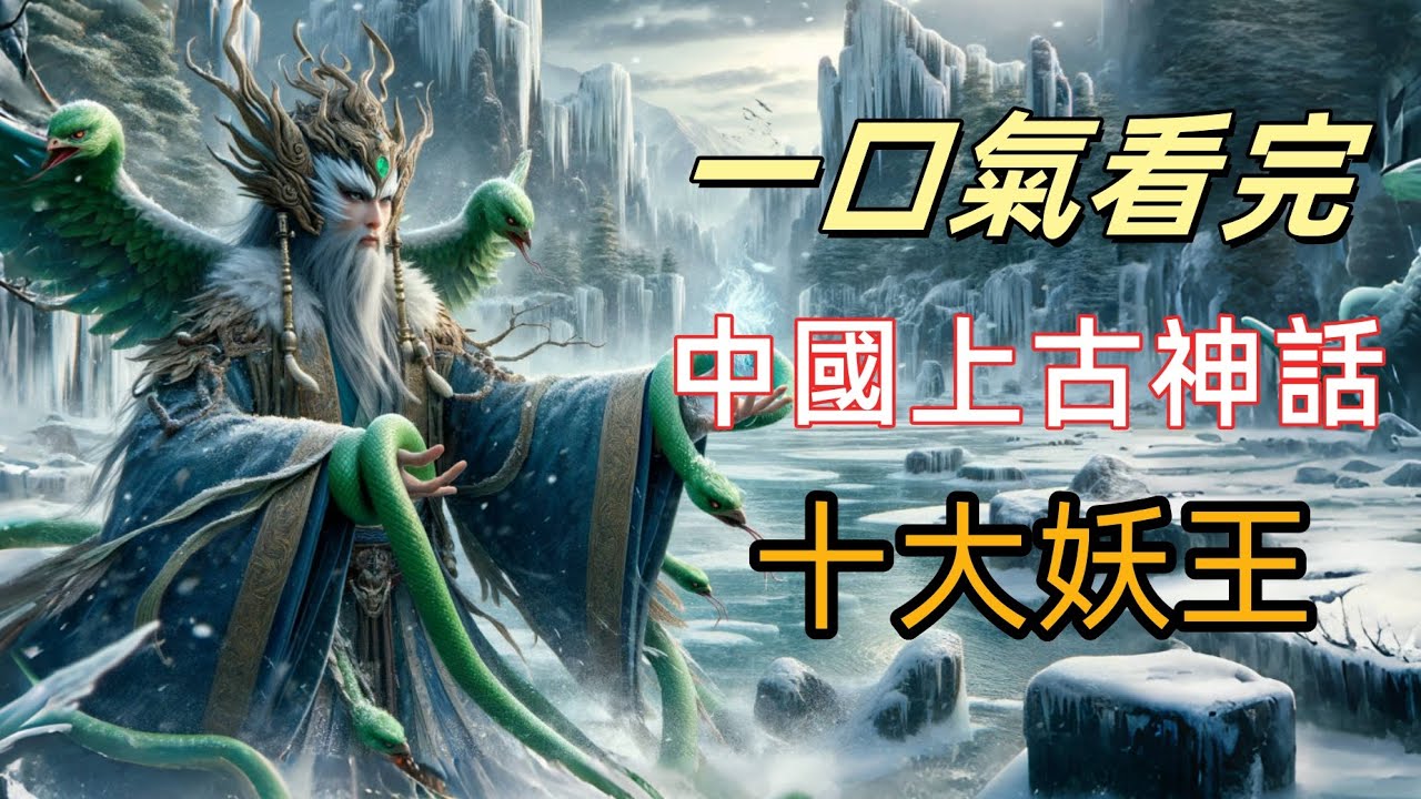 一口氣看完中國神話最強十大妖王，孫悟空只是墊底？九尾狐血戰五十萬大軍！孔宣一招滅群神，東皇太一血戰上古祖巫，第一名強到無法想像|冰夷大戰應龍，共工怒觸不周山！ 《山海經》十大水神戰力全解析