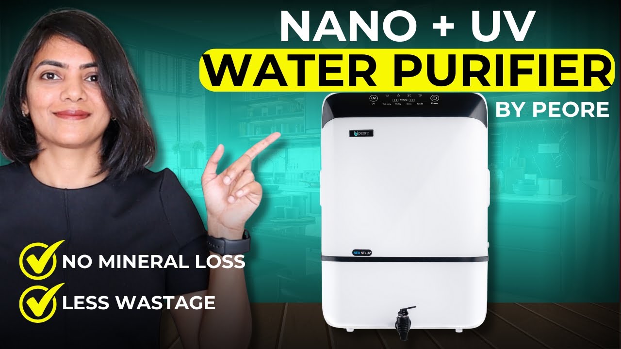 👆Очиститель воды Peore NF + UV с нанофильтрацией
