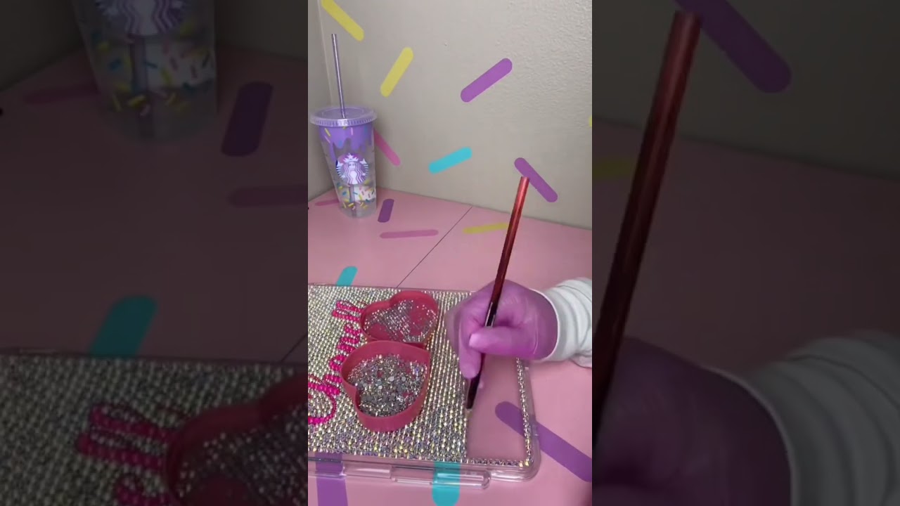 Rhinestone iPad Case 