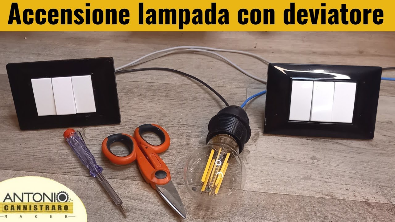 Come accendere una lampada da due punti. Deviatore elettrico