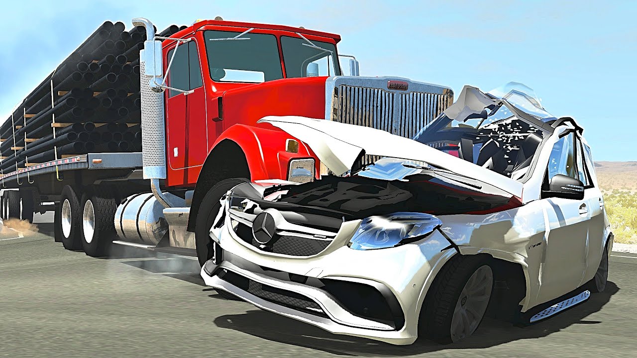 Extreme Crashes #16 - BeamNG Drive