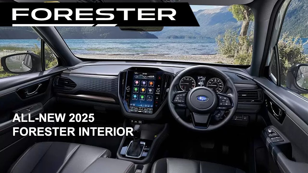 All-New 2025 Forester Interior