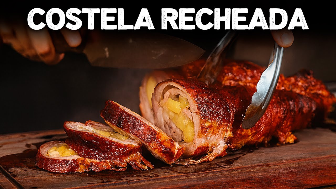RECEITA DE COSTELA RECHEADA NATAL E REVEILLON