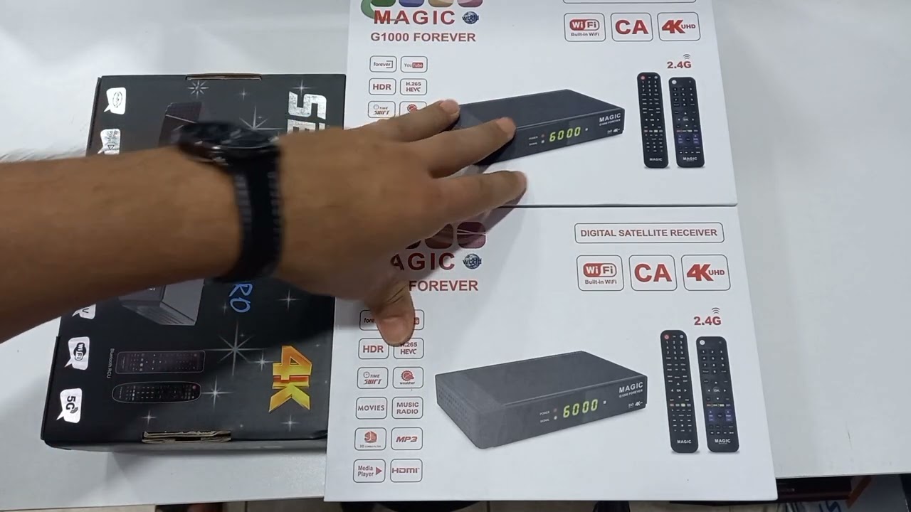 الأجهزة فوريفر متوفر حاليا عندنا 💣4KX2K MAGIC G1000  SENATOR OCTOPUS PRO 4K
