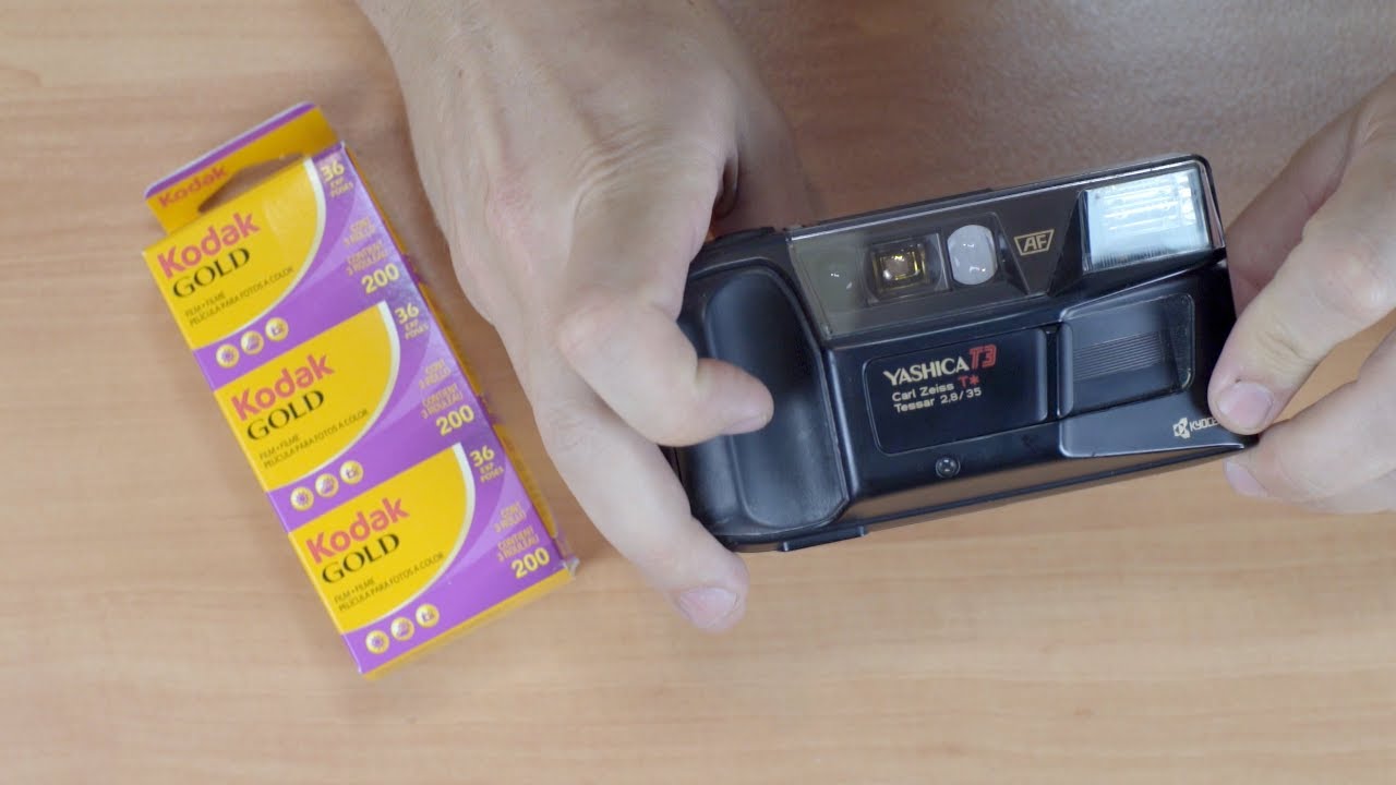 Yashica T3 || Film Loading