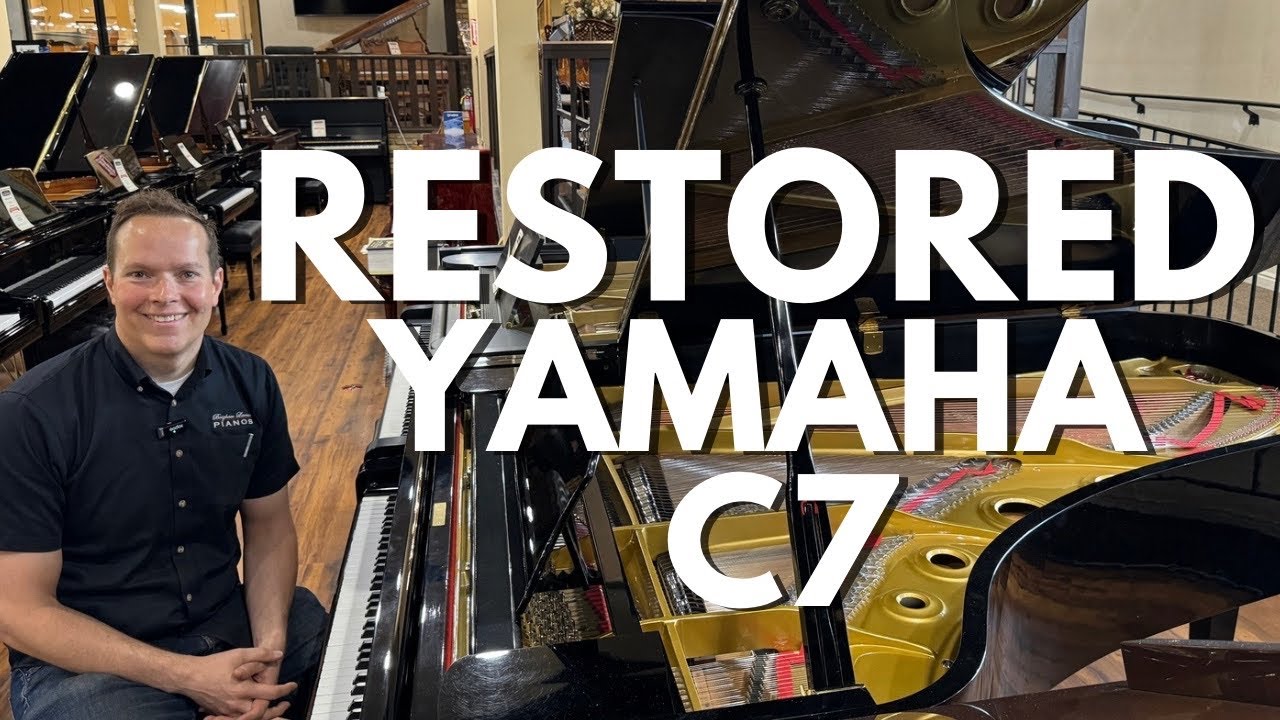 JUST OUT OF THE SHOP: The Ubiquitously Famous Yamaha C7 Grand Piano