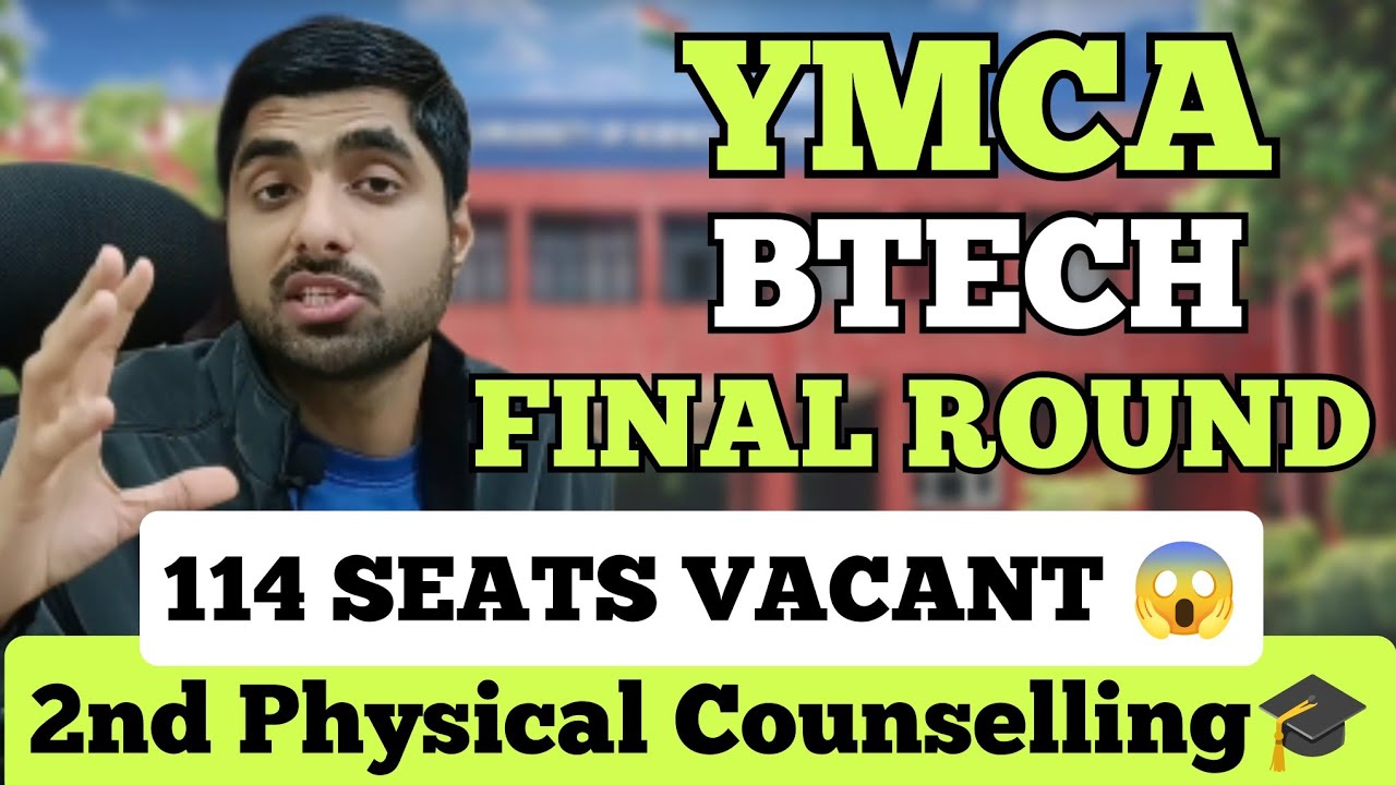 Complete VACANT SEATS YMCA 2nd Physical Counselling 😱 2025 🎓