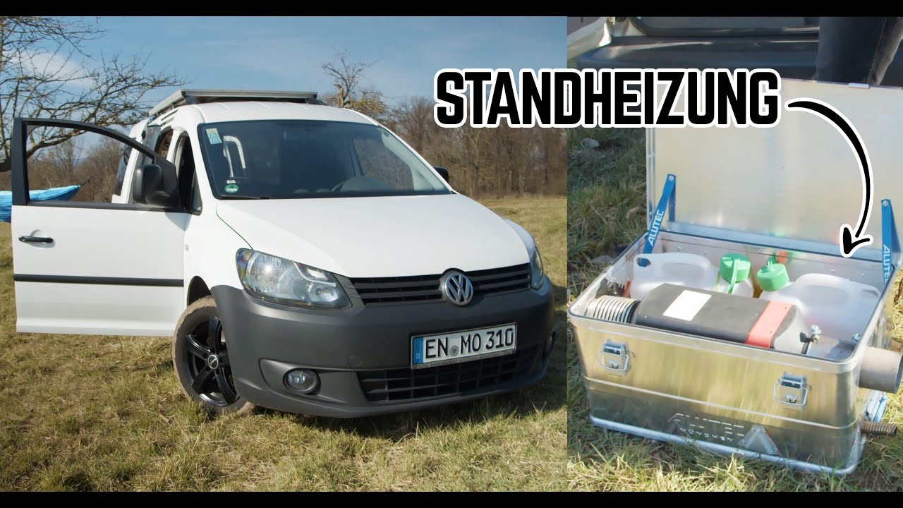 Roomtour #17 - VW Caddy Maxi Minicamper mit extra Standheizungskiste! 🔥