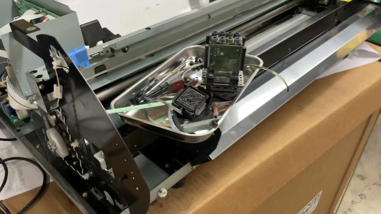 Remove Printhead on Roland BN-20