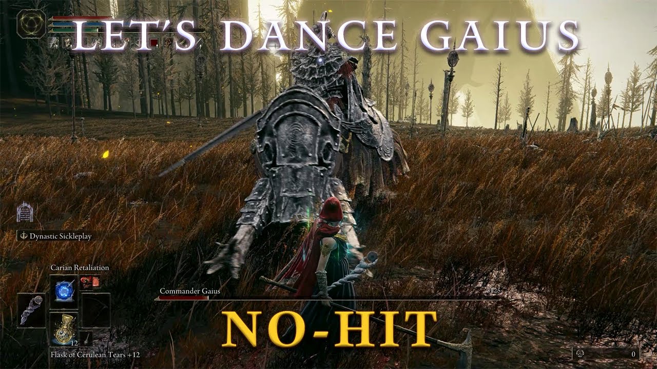 Dancing with Commander Gaius! | Obsidian Lamina | NO HIT | Elden Ring DLC