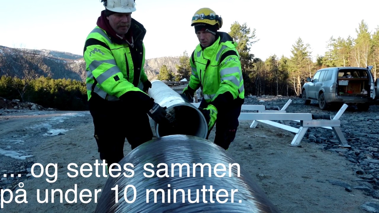 Nettpartner bygger 132kV linje med komposittmaster