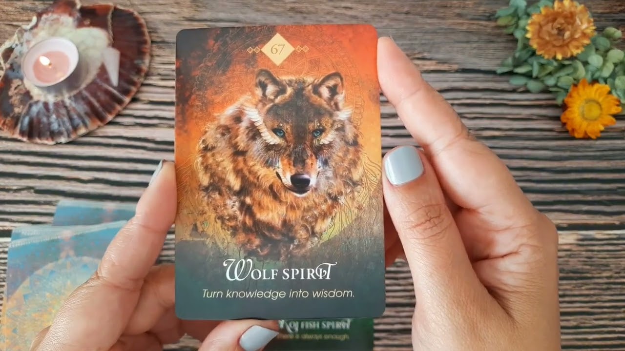 Spirit Animal Reading - ASMR - No talking -  Oracle cards 
