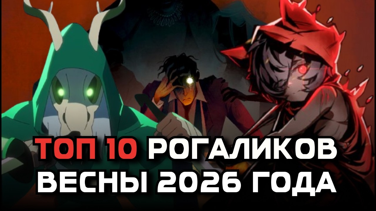 ТОП-10 РОГАЛИКОВ ВЕСНЫ 2026 ГОДА! | Подборка игр из жанра roguelike/roguelite