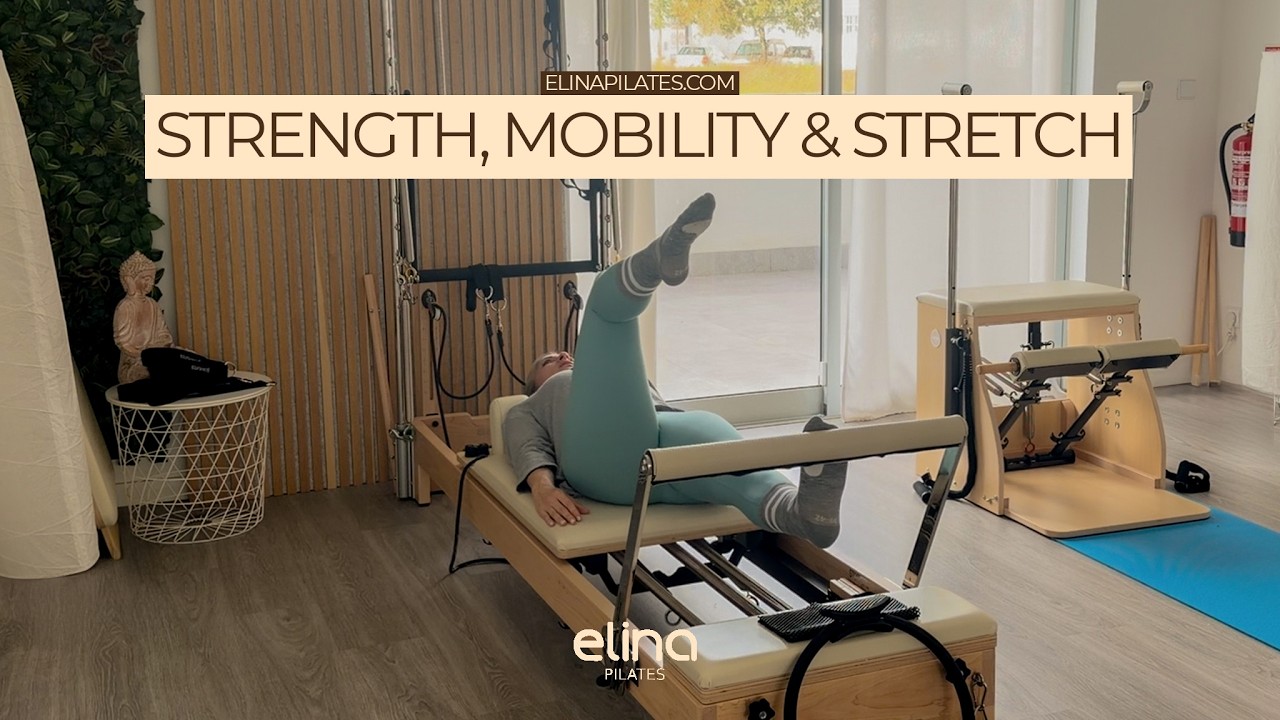 30' Beginner Reformer Pilates Workout | Strength, Mobility & Stretch