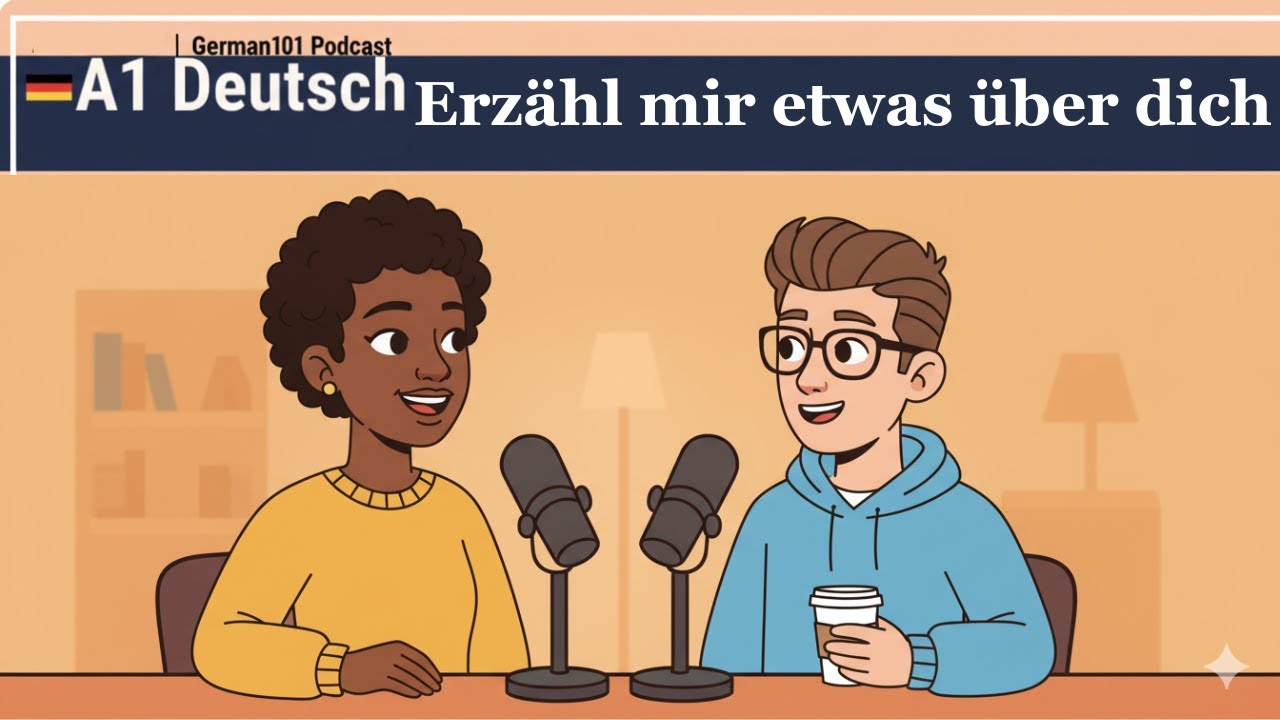 Über dich selbst sprechen | A1 Deutsch | German101 Podcast Ep.4