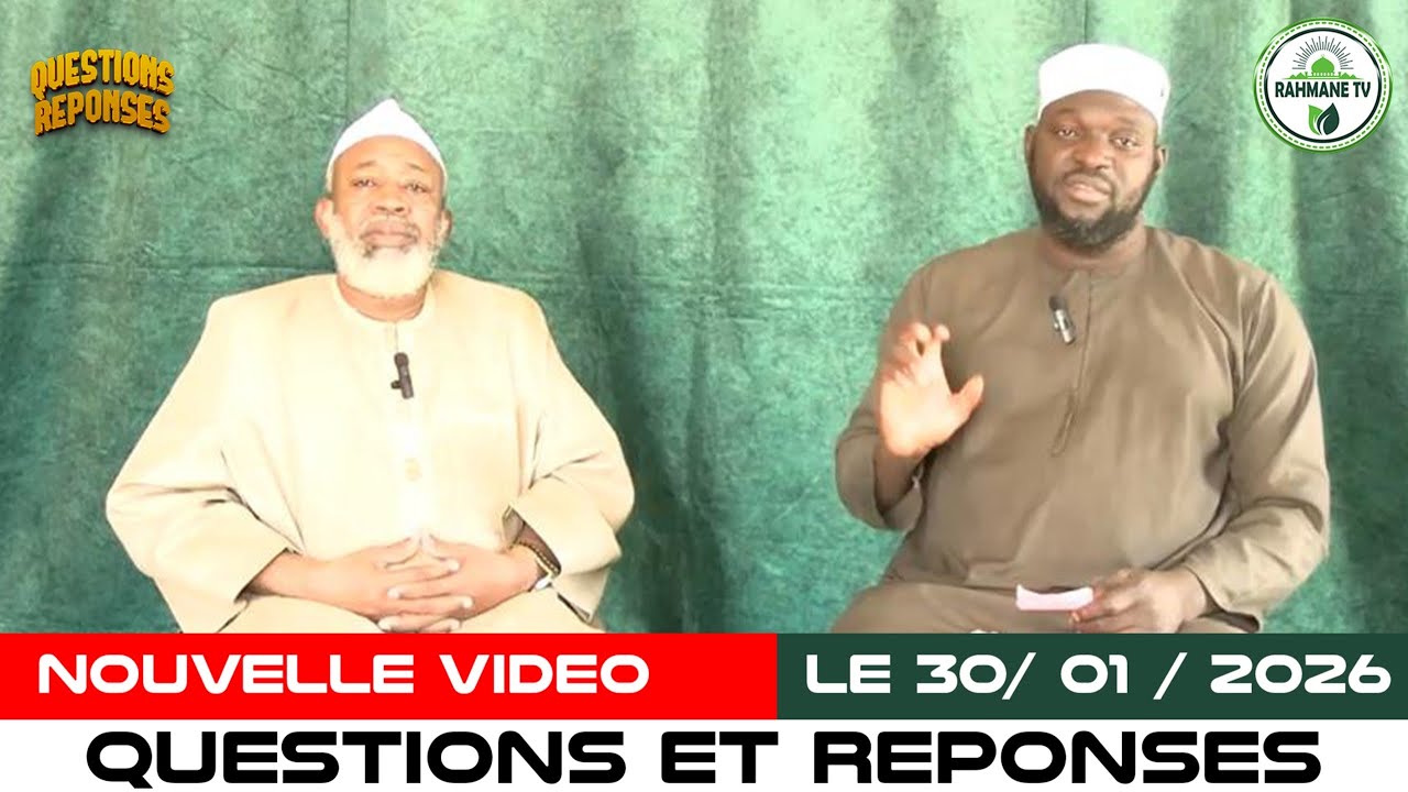 IMAM MAHMOUD KOUMA & DR AHMAD SANGARÉ : QUESTIONS ET RÉPONSES 