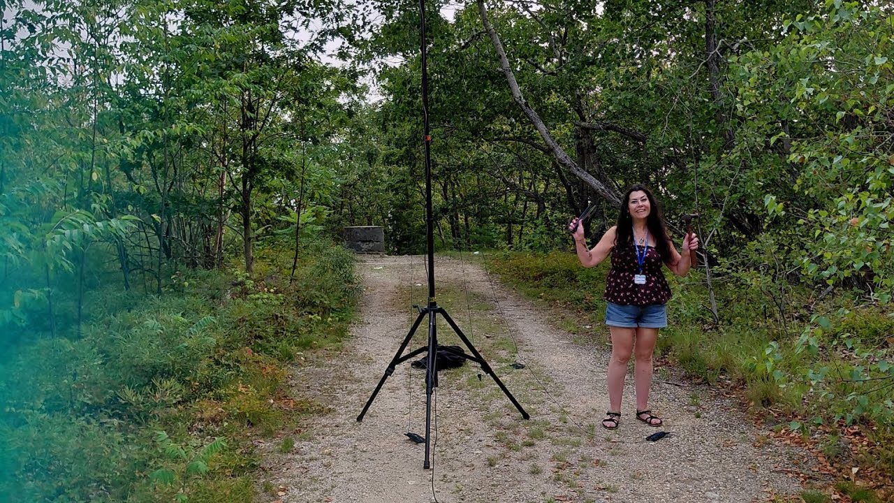 Buddipole dipole 6 meter set up 