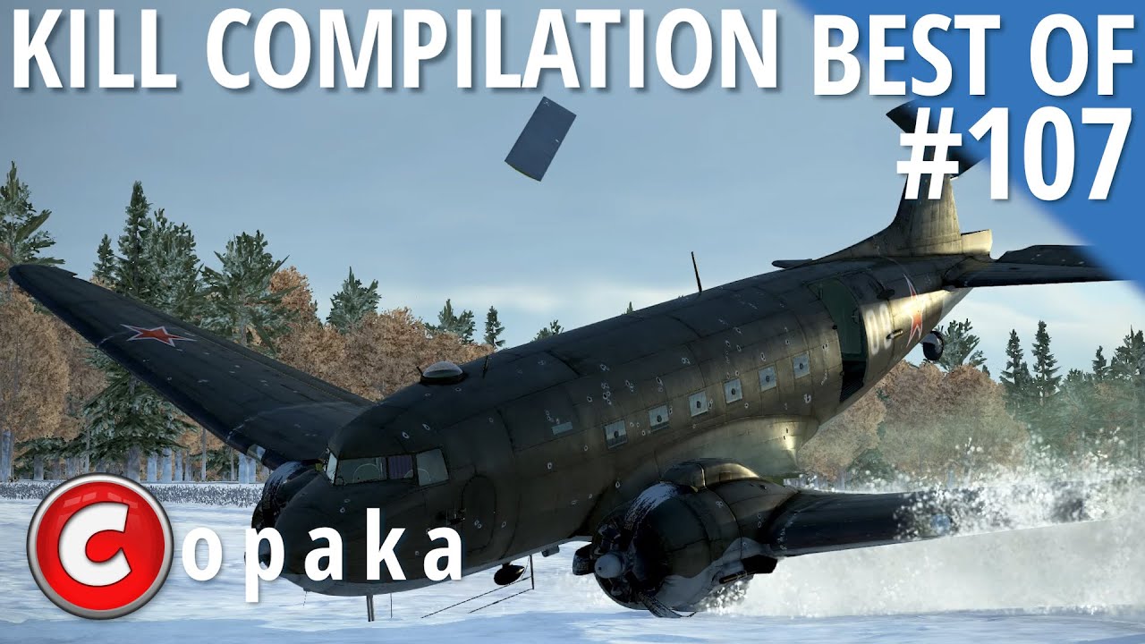 il2 Battle of Stalingrad | Dogfights | Satisfying Crashes | Compilation 