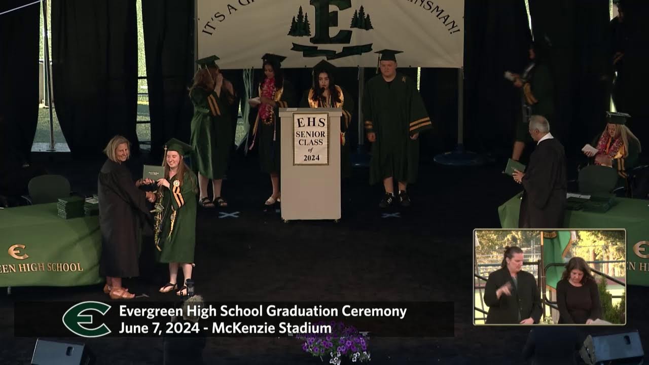Evergreen High School Graduation Ceremony - June 7, 2024