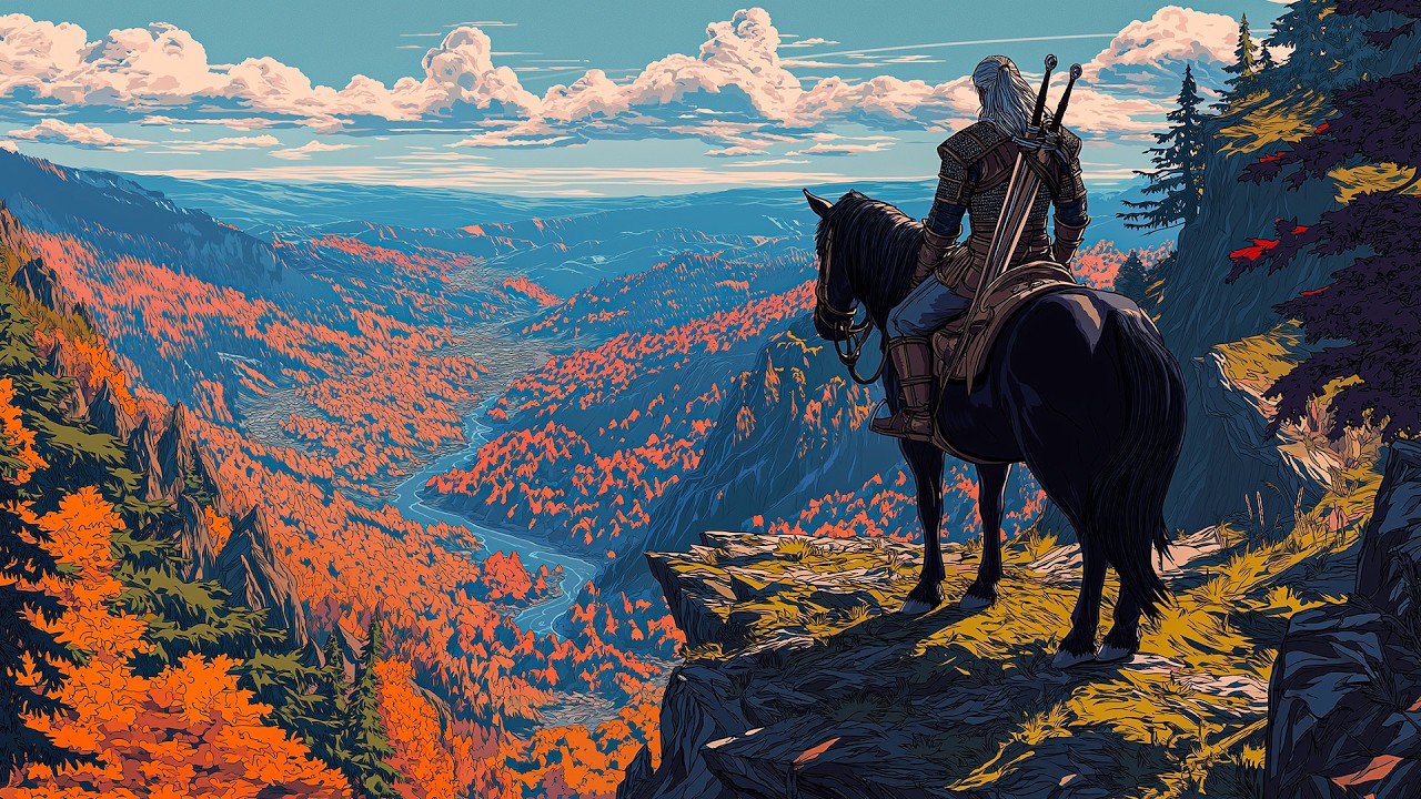 Autumn Kingdom Soundscape 🍂 | Medieval Music for Peace & Emotional Healing