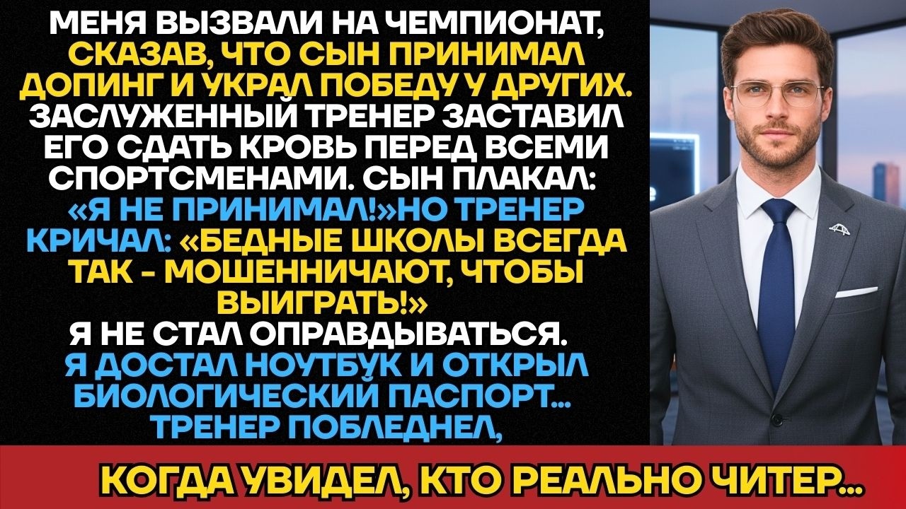 «Я ЗНАЮ, ЧТО ТЫ ПРИНИМАЛ ДОПИНГ!» - Кричал Заслуженный Тренер На Сына Перед Комиссией. Но Когда...