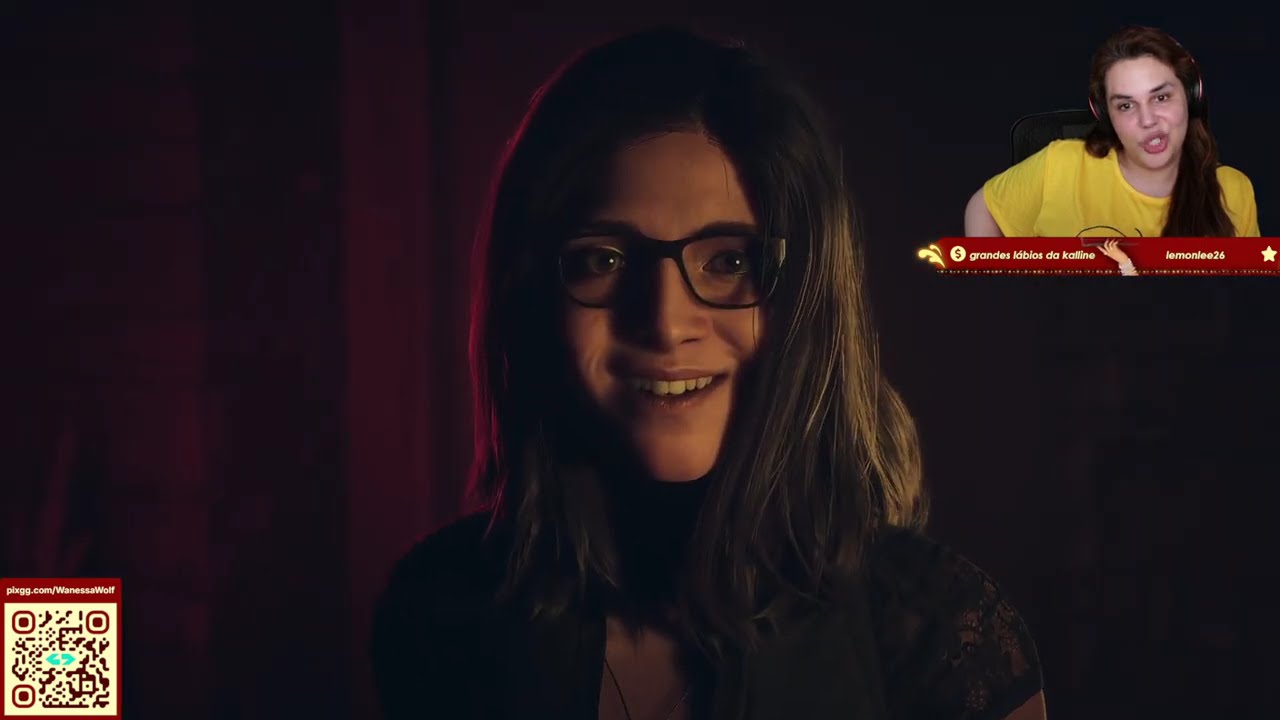 Wanessa Wolf jogando Until Dawn Remake - Parte 1