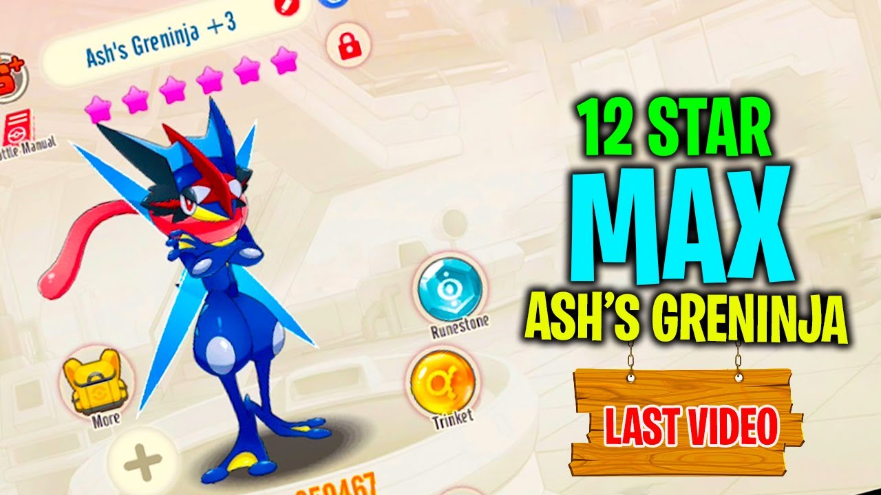 MY LAST VIDEO ! EVOLVE GRENINJA TO ASH 'S GRENINJA IN MEGAMON 🤯