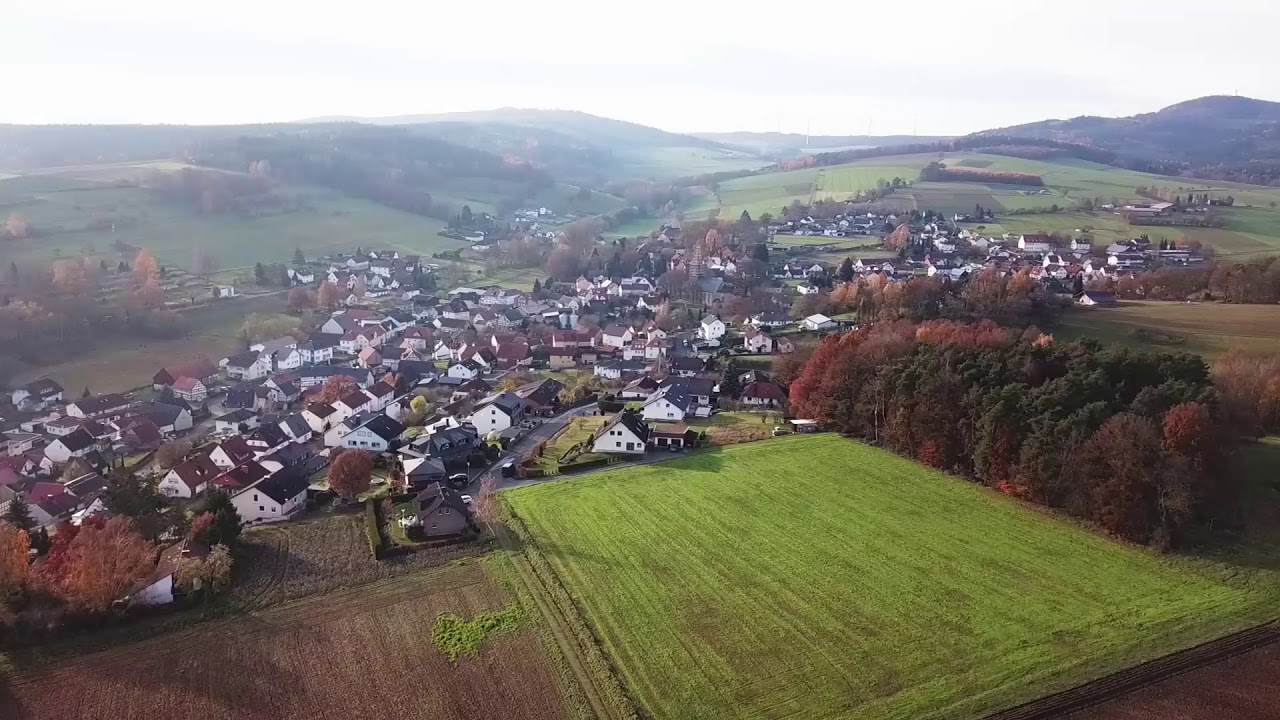 Breitenbach am Herzberg von oben