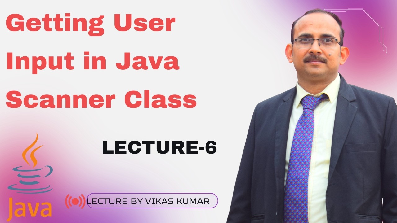Getting User Input in Java | Scanner Class Tutorial | Java Input for Beginners