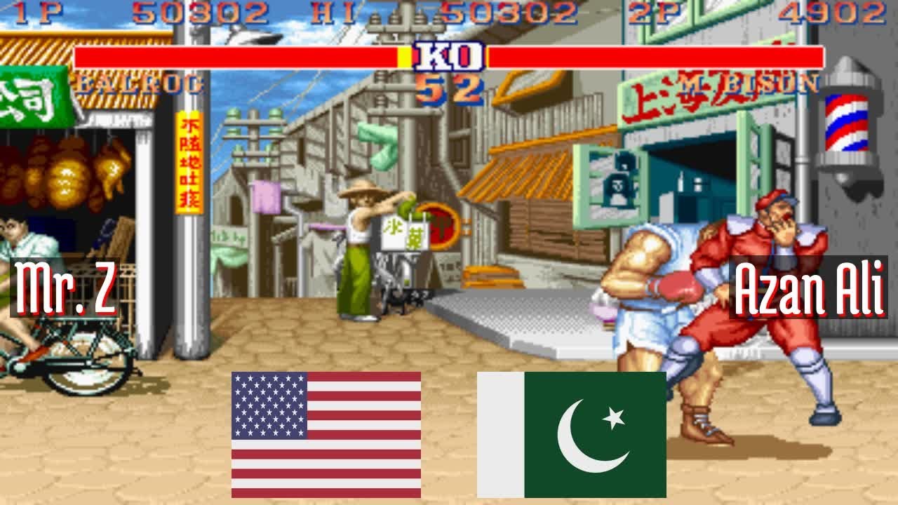 @sf2ce: Mr. Z (US) vs Azan Ali (PK) [Street Fighter II Champion Edition Fightcade] Jul 10