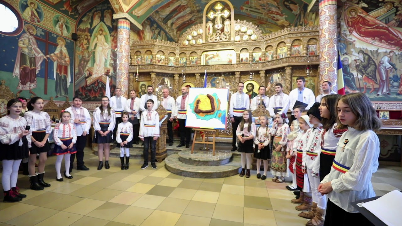 Biserica Ortodoxă &laquo;Naşterea Domnului&raquo; Stuttgart. Serbare dedicată Marii Uniri. 2 decembrie 2018