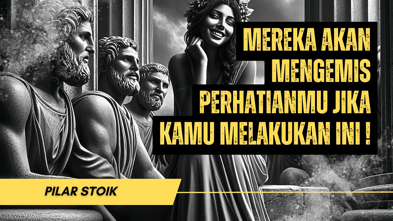 ✨BEGINI CARA MEMBUAT MEREKA BERBALIK MENGEJARMU! | STOIKISME